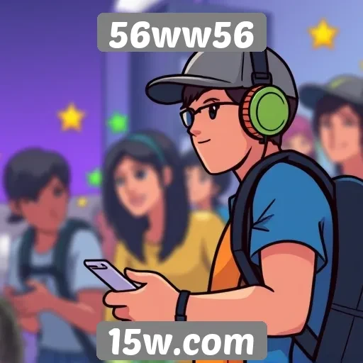 Funcionalidades de comunidade e interação no 56ww56